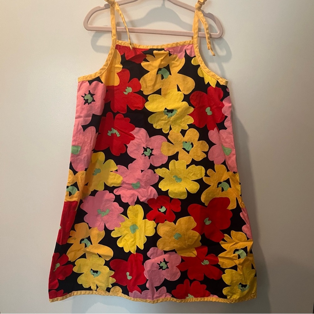 Hanna Andersson 6-7 Floral Sleeveless Dress
